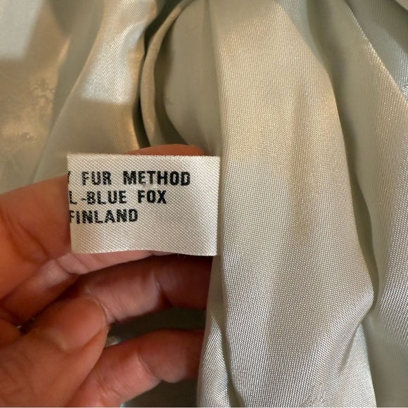 Saga Blue Fox Fur Coat size XL - Picture 8 of 15